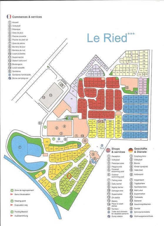 Camping Du Ried Boofzheim المظهر الخارجي الصورة